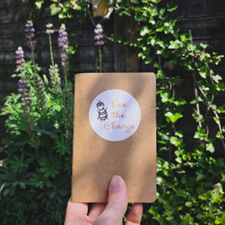 Bee the Change tiny journal