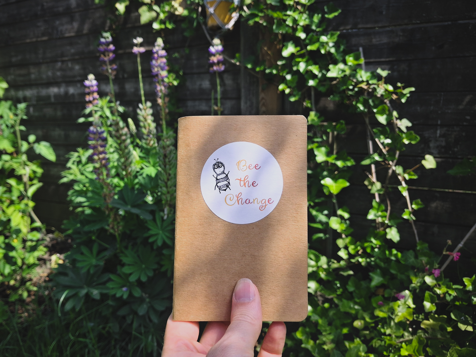 Bee the Change tiny journal