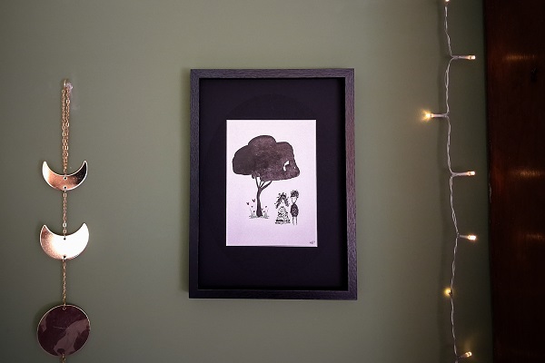 The Princess and the Pea print